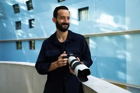 Portrait of Mathieu Forget, Movement artist & creative director, speaker at the Slough Motion 2026 roundtable